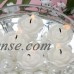 Efavormart Set of 12 Mini Floating Rose Candle Ideal for Aromatherapy Weddings Party Favors Home Decoration Supplies   